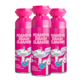 Foaming drain cleaner