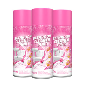 Bathroom cleaner pink